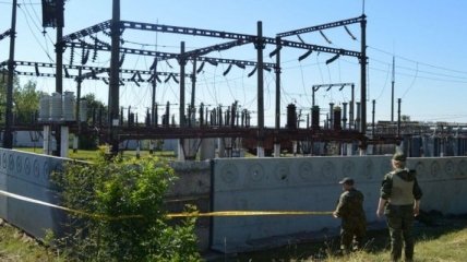 В Донецкой области пытались взорвать электроподстанцию