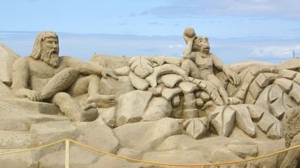 Потрясающие песчаные скульптуры, которые вас очаруют (Фото)
