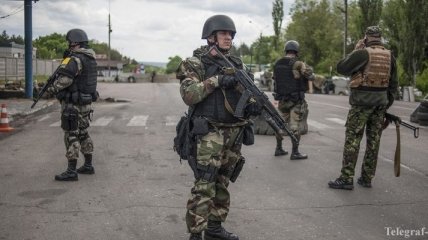 Минобороны: Десантники отбили атаку вооруженных людей в Славянске