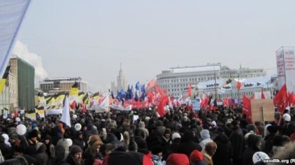 В Москве требуют освободить оппозиционеров