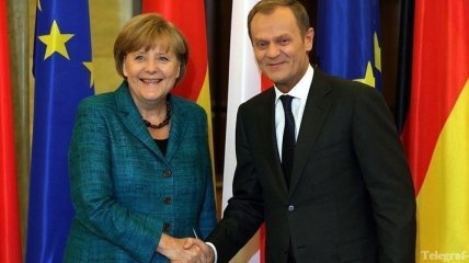 Меркель и Туск 14 ноября обсудят украинский вопрос