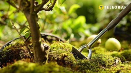 Мох з дерев потрібно негайно видаляти (зображення створено за допомогою ШІ)