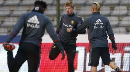 Сборная Бельгии отменила утреннюю тренировку
