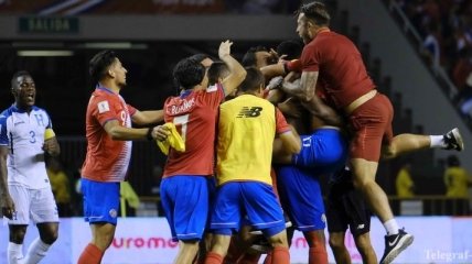В драматическом матче Коста-Рика вырвала путевку на ЧМ-2018