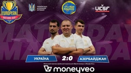 Киберфутбол: сборная Украины обыграла Азербайджан