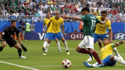 Бразилия – Мексика: видео голов и обзор матча ЧМ-2018