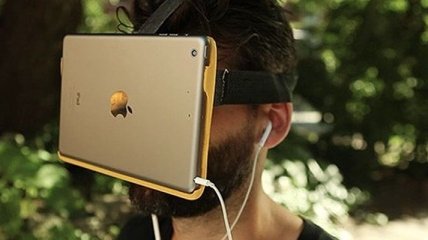 Новые очки виртуальной реальности помогут носить iPad на голове