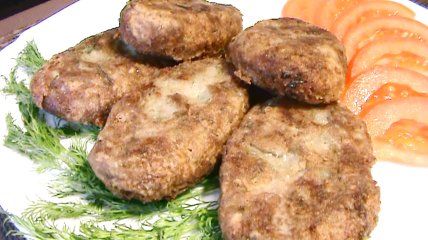 Котлеты из гречки с грибами - видео -рецепт