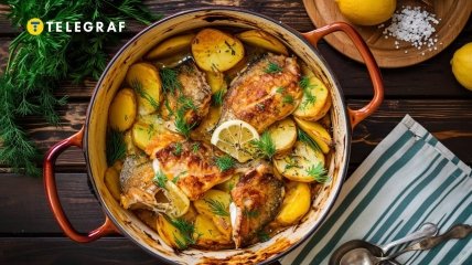Одним из самых популярных блюд на Сочельник является жаркое с рыбой (изображение создано с помощью ИИ)
