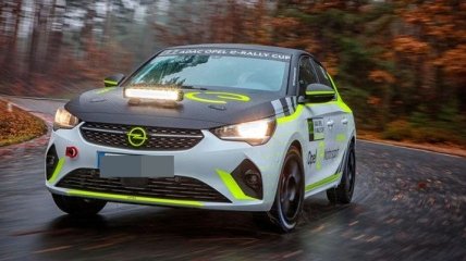 ﻿Компания Opel представила раллийную версию Corsa-e (Фото)