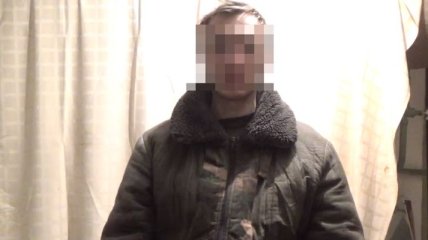Задержан боевик батальона "Призрак" (Видео)