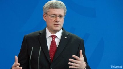 В Украину с визитом прибыл премьер-министр Канады Стивен Харпер