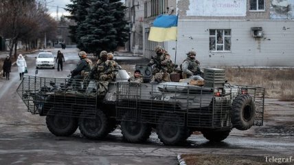 Пресс-центр АТО: Боевики 58 раз обстреляли позиции украинских военных