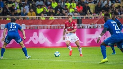 Монако минимально обыграл Ренн в 10-м туре Лиги 1