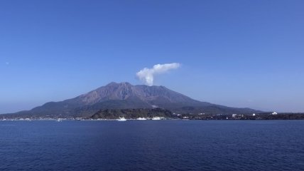 В Японии началось извержение вулкана Сакурадзима  