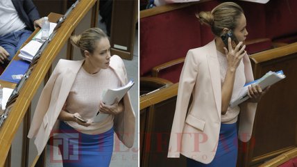 Королевская пришла в Раду в свитере за 25 тысяч гривен (фото)
