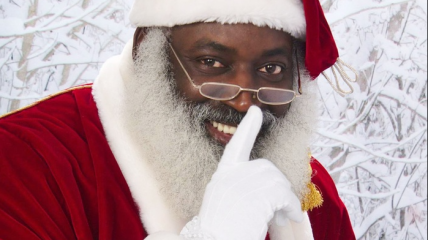 Темнокожий Санта-Клаус