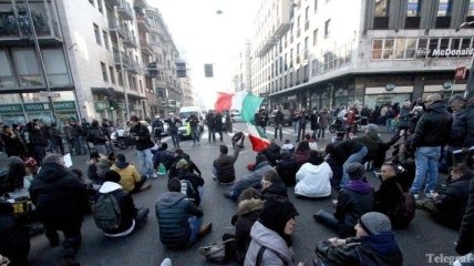 В Италии бушуют народные протесты