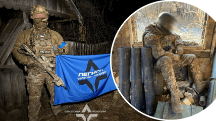 Бойцы легиона "Свобода России" воюют на стороне Украины