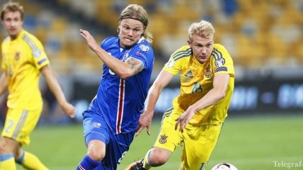Украина проиграла Исландии в отборе на ЧМ-2018