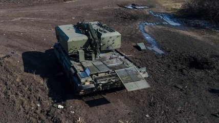 Украинская армия разбила российскую колону техники