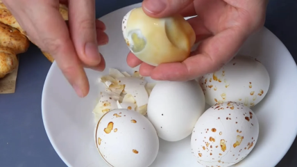 Яйца, приготовленные таким образом, имеют особый вкус