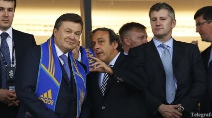 Виктор Янукович: Украинский футбол хорошо развивается