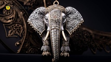 Амулет слона в дальневосточных культурах считается символом богатства