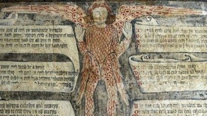Ученые восстановили церковные росписи, закрашенные краской Шекспиром
