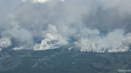 Лесные пожары в Канаде замедлили свое распространение