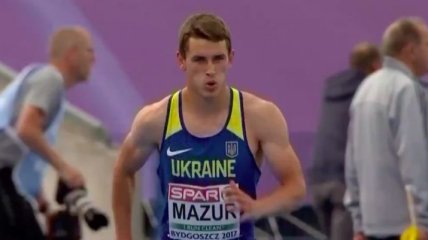 Украинец Мазур — чемпион Европы среди молодежи в прыжках в длину