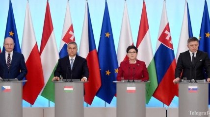 Главы стран Вышеградской четверки приняли свой "план для Европы"
