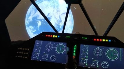 В житомирском музее космонавтики показали симулятор космического корабля