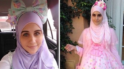 Мусульманские красавицы, которые одеваются, как девушки в Японии (Фото) 