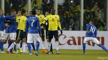 Неймар жестко раскритиковал судейство в матче Бразилия - Колумбия