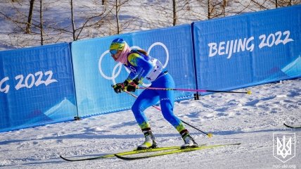 Лыжница на Олимпиаде в Пекине