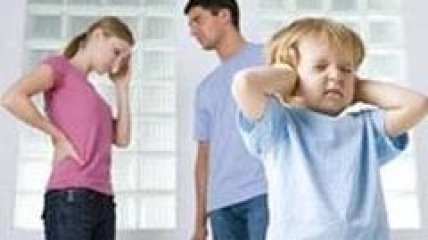 Ссоры родителей делают детей несчастными