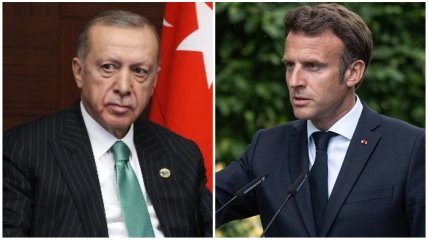 Эрдоган и Макрон вновь стараются сохранить позицию "посередине" насчет российско-украинской войны