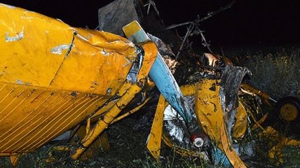 В Волынской области разбился самолет "Z-37", пилот погиб на месте
