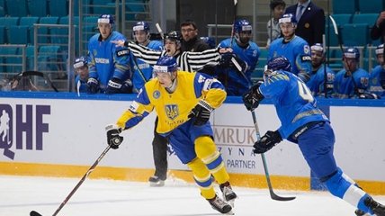 Украинские хоккеисты крупно проиграли Казахстану в олимпийской квалификации