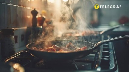 Щоб їжа не прилипала, треба правильно підготувати сковорідку (зображення створено за допомогою ШІ)