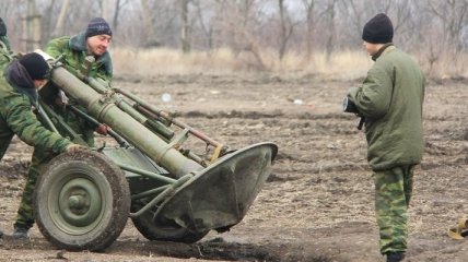 Пресс-центр АТО: Боевики 21 раз обстреляли позиции украинский военных