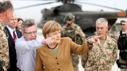 Ангела Меркель прибыла с неожиданным визитом в Афганистан