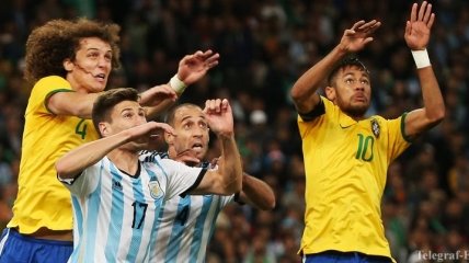 Сборная Бразилии обыграла Аргентину