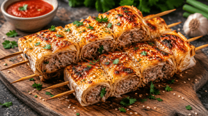 Шашлык в лаваше