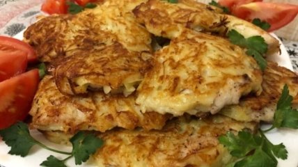 Сытное блюдо куриного филе