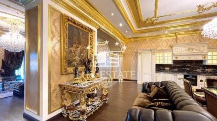 Наче у золотому батоні: у Києві продають квартиру "пшонка-стайл" за мільйони доларів (фото)