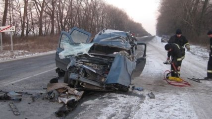 ДТП в Черкасской области: один человек погиб, двое травмированы