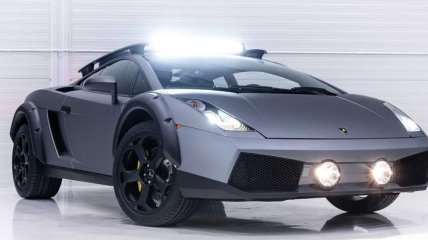 Lamborghini Gallardo: абсолютно новая версия внедорожного спорткара (Фото)