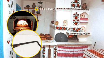 Украинская печь, коцюба